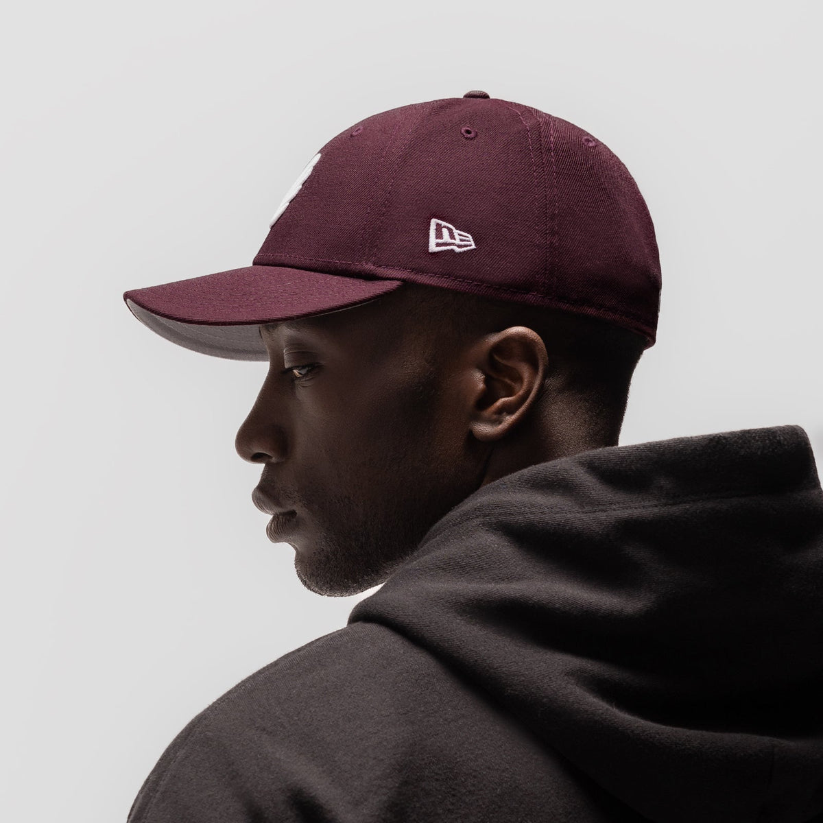 New Era® 59Fifty® Low Profile Hat - Maroon/White "Wings" | ASRV