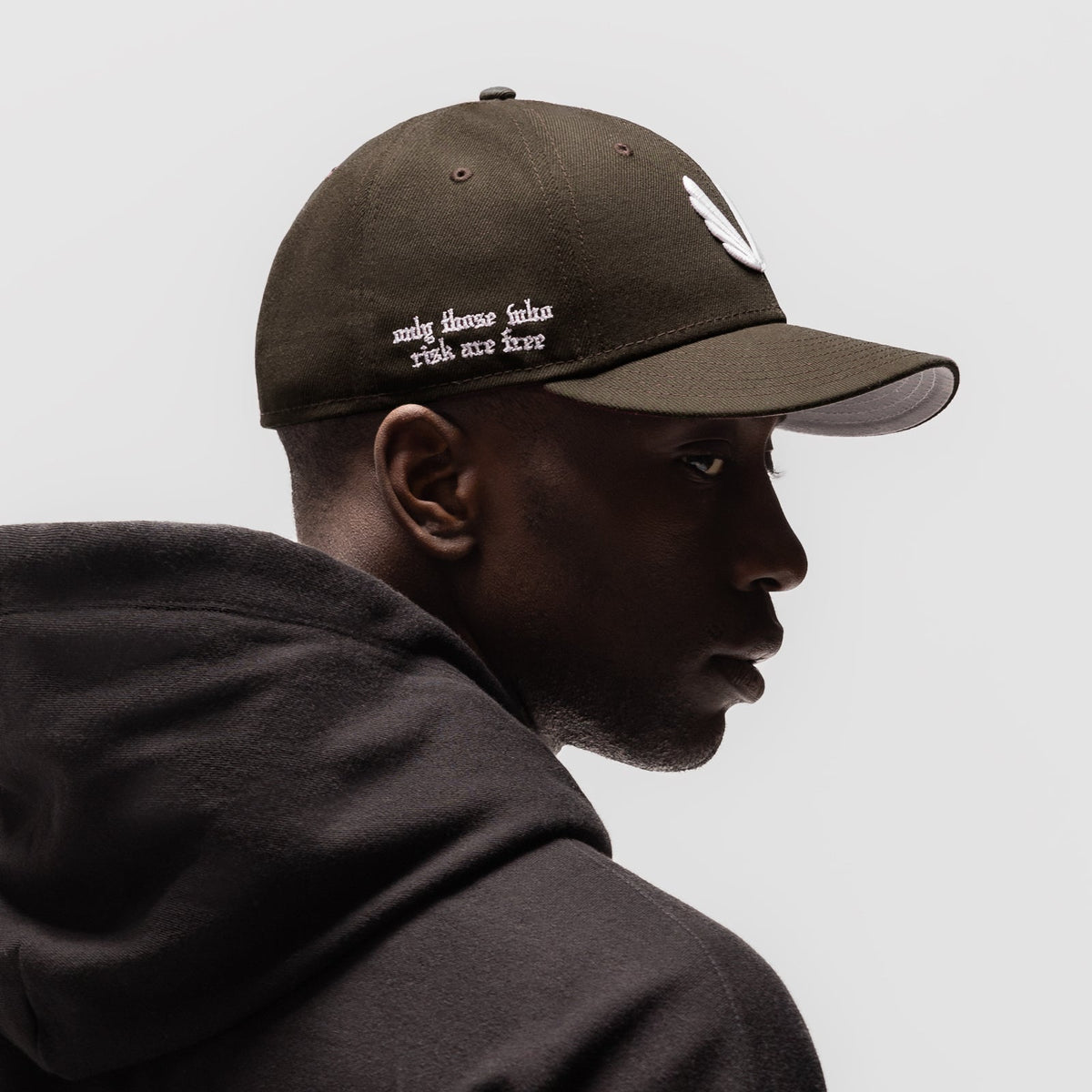 New Era® 59Fifty® Low Profile Hat - Dark Earth/White "Wings" | ASRV