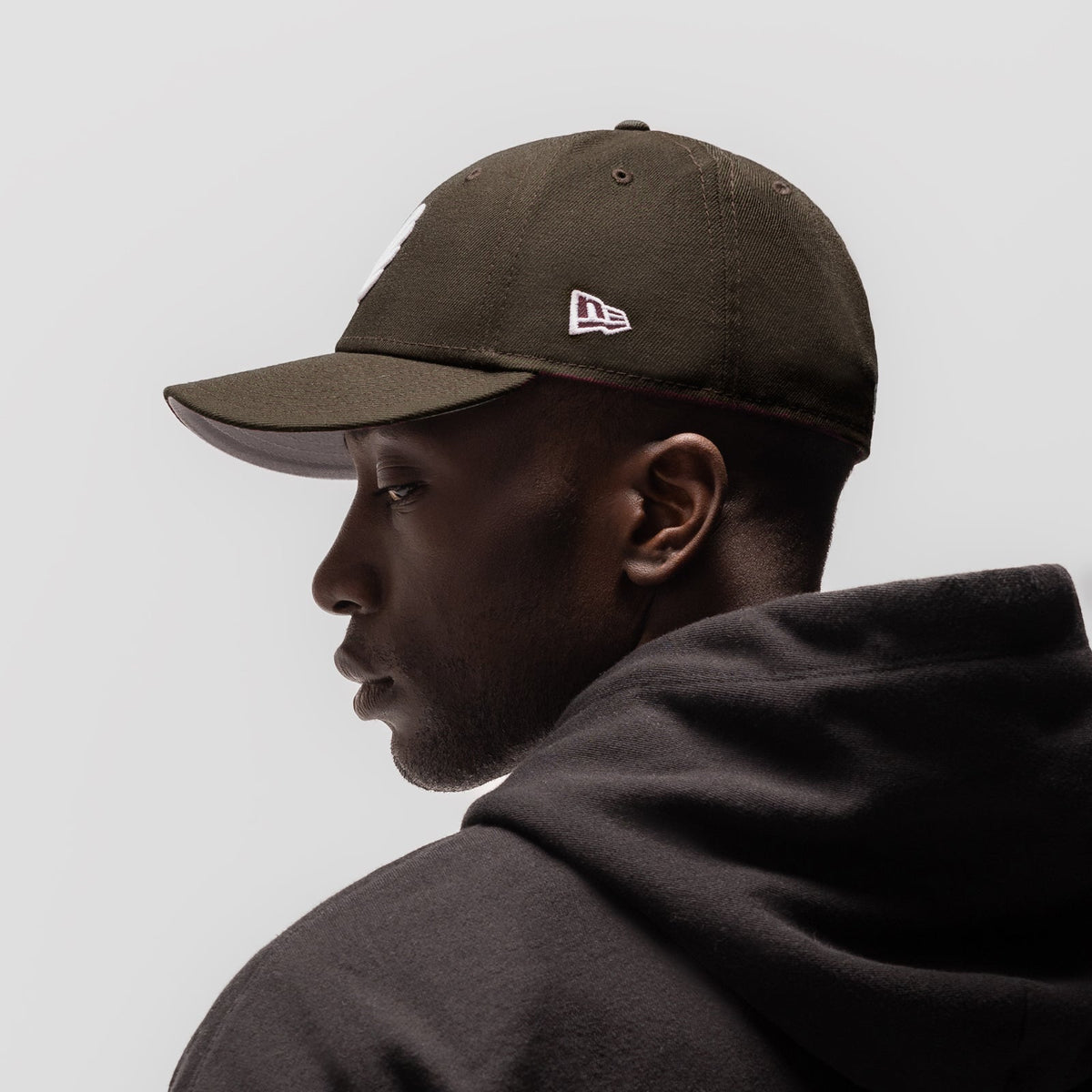 New Era® 59Fifty® Low Profile Hat - Dark Earth/White "Wings" | ASRV
