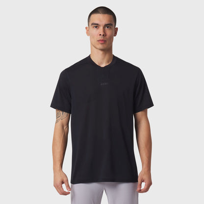 1166. Polartec® Delta Polo - Black | ASRV