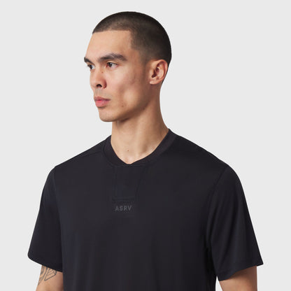 1166. Polartec® Delta Polo - Black | ASRV