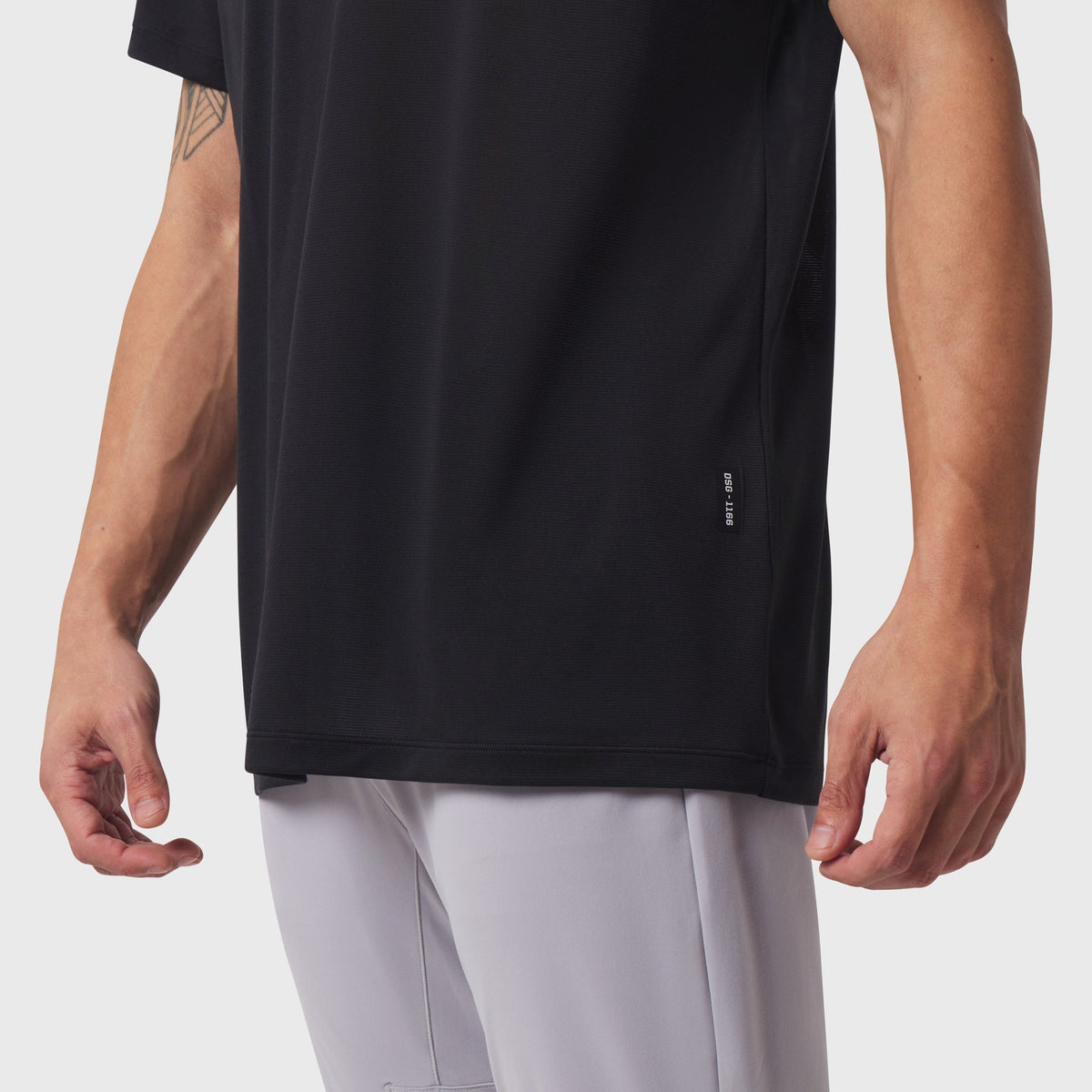 1166. Polartec® Delta Polo - Black | ASRV