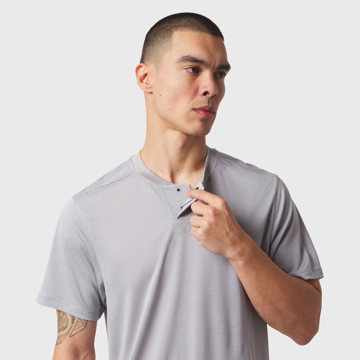 1166. Polartec® Delta Polo - Slate Grey | ASRV