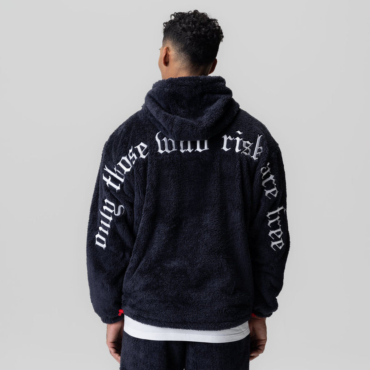 0553. Sherpa Recovery Hoodie - Navy/White | ASRV