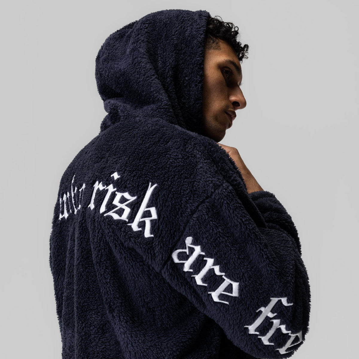 0553. Sherpa Recovery Hoodie - Navy/White | ASRV