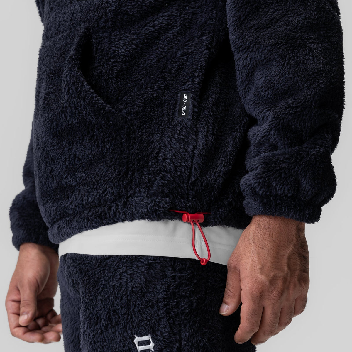 0553. Sherpa Recovery Hoodie - Navy/White | ASRV