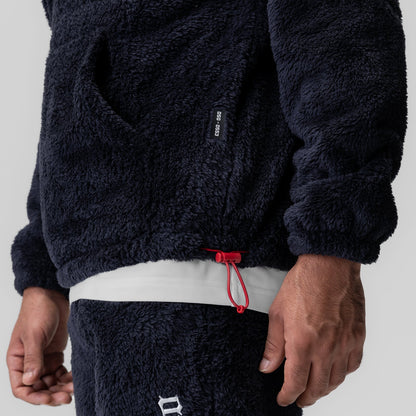 0553. Sherpa Recovery Hoodie - Navy/White | ASRV