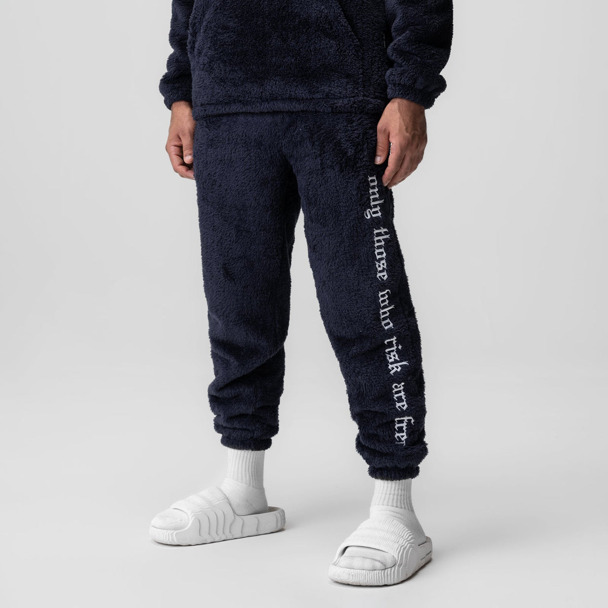 0692. Sherpa Recovery Sweats - Navy/White | ASRV