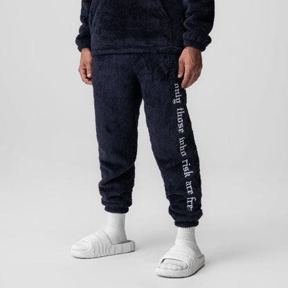 0692. Sherpa Recovery Sweats - Navy/White | ASRV