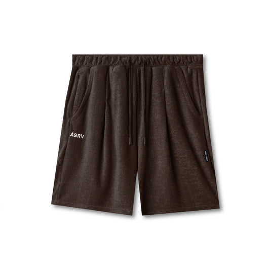 1094. Towel Terry Relaxed Short - Dark Earth | ASRV
