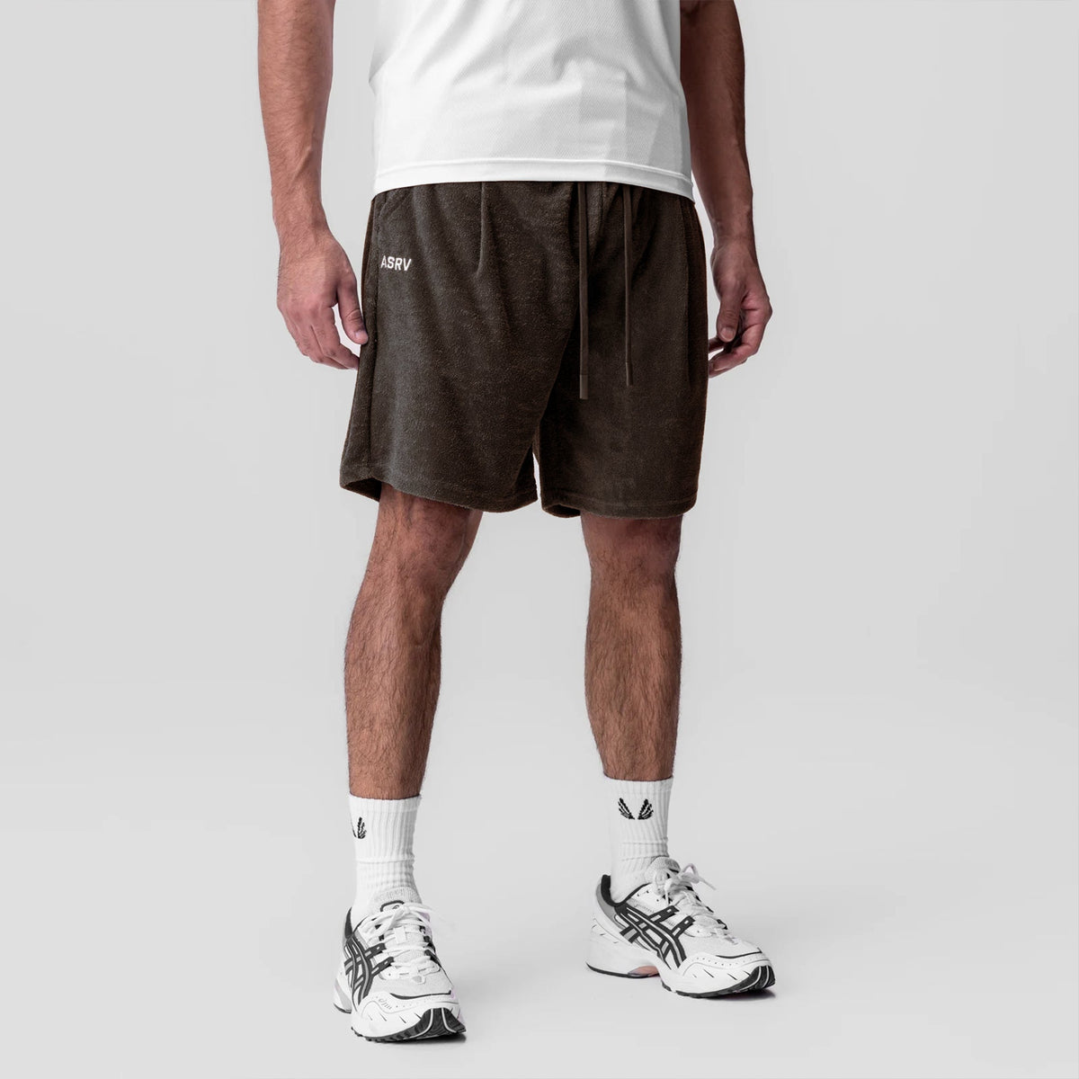 1094. Towel Terry Relaxed Short - Dark Earth | ASRV