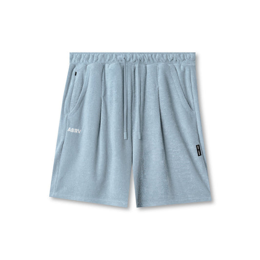 1094. Towel Terry Relaxed Short - Light Sky | ASRV
