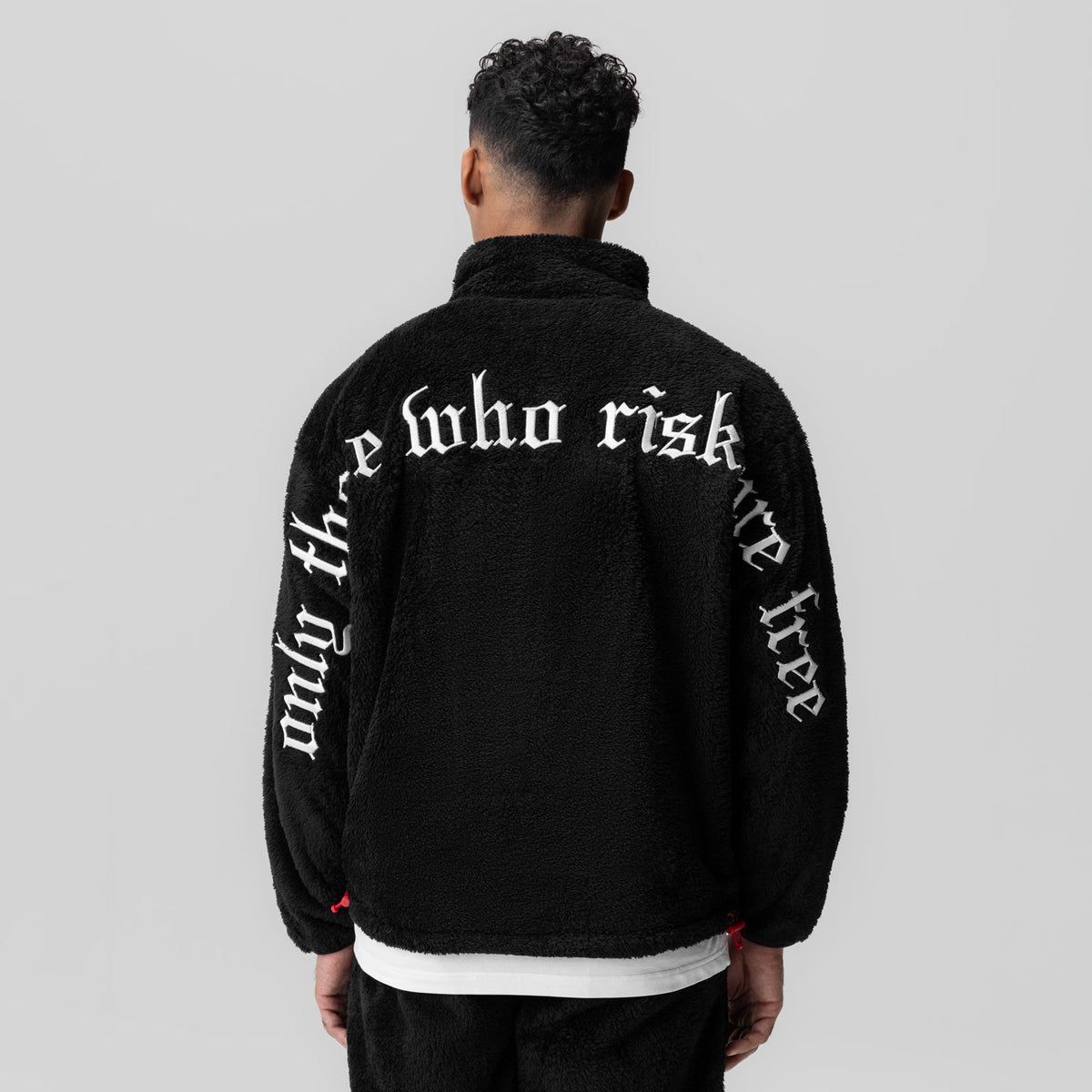 1006. Sherpa Recovery 1/2 Zip - Black/White | ASRV