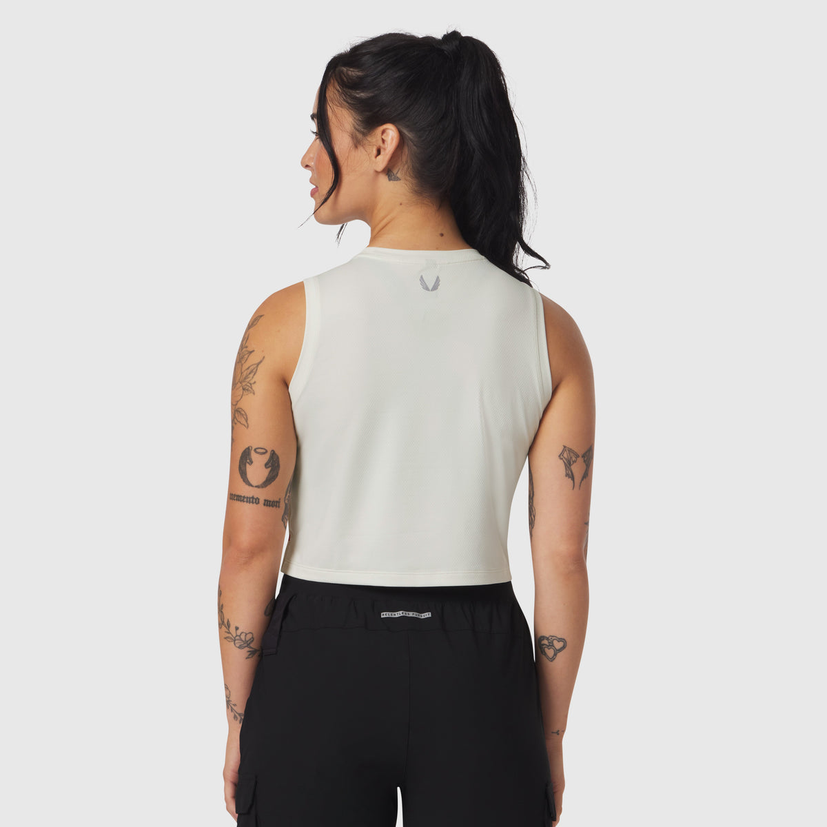 W020. AeroSilver® Tank Top - Ivory Cream "RP" | ASRV