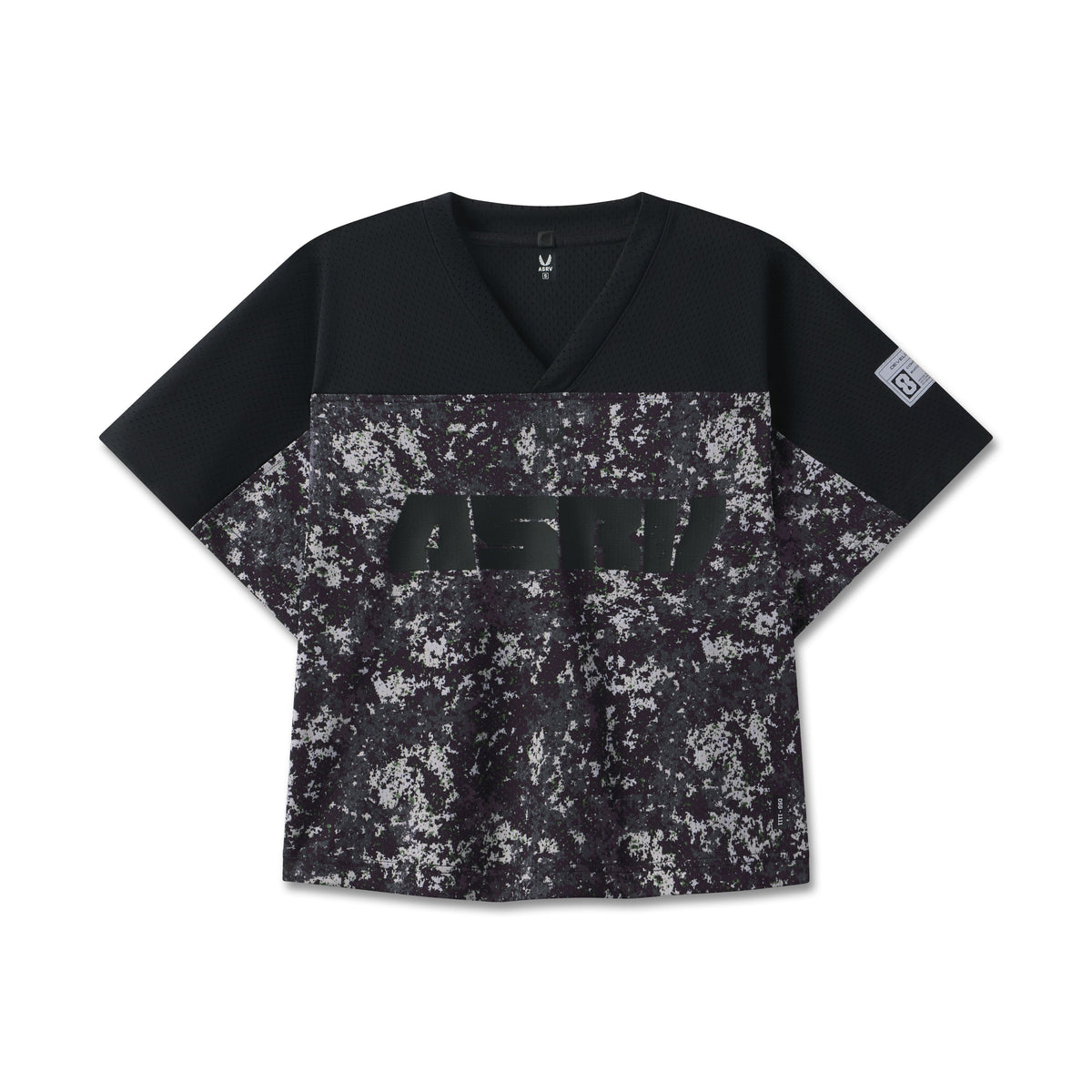 1111. Ion-Mesh™ Crop Jersey - Pixel Camo | ASRV