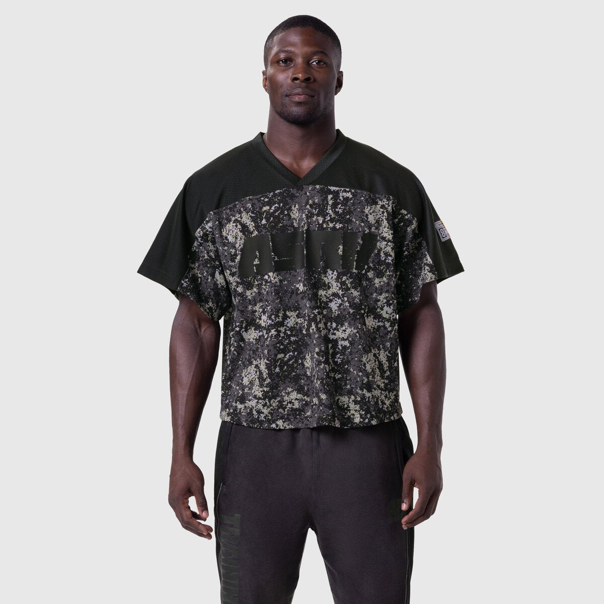 1111. Ion-Mesh™ Crop Jersey - Pixel Camo | ASRV