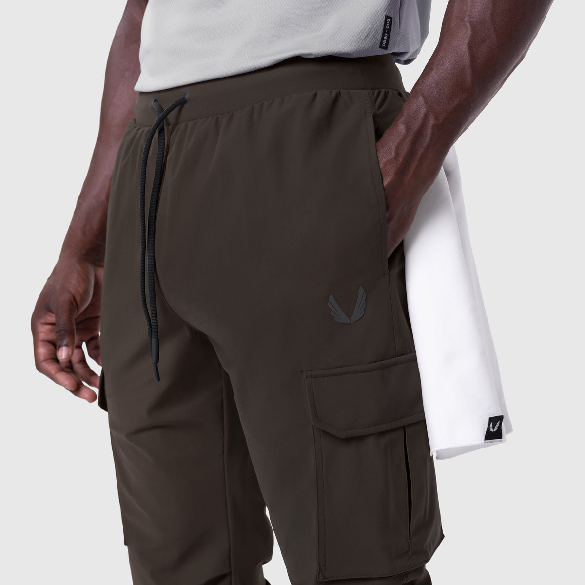 0825. Tetra-Lite® Cargo High Rib Jogger - Dark Earth | ASRV
