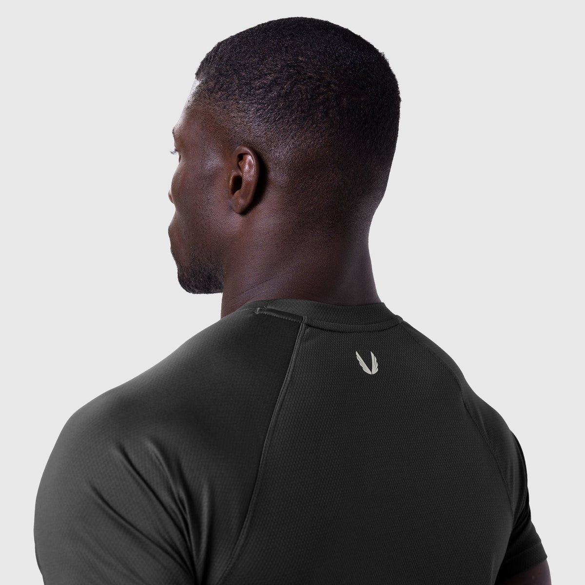 0660. AeroSilver® Established Tee - Black "Blade" | ASRV