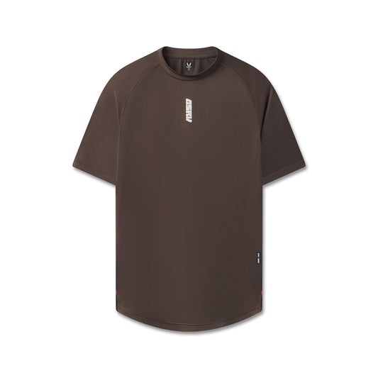 0660. AeroSilver® Established Tee - Dark Earth "Blade" | ASRV
