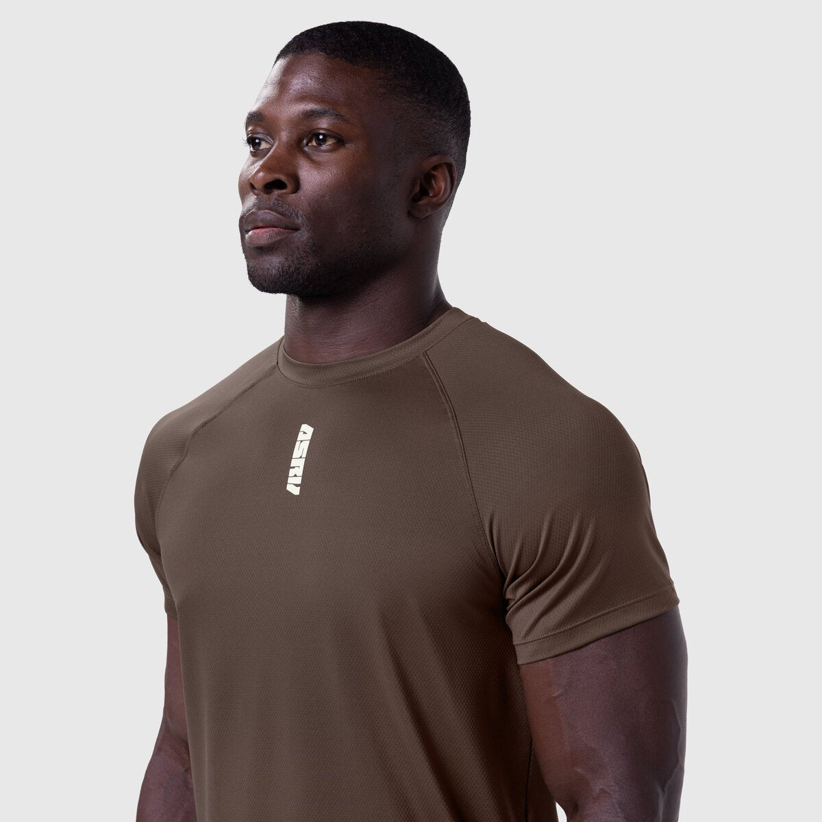 0660. AeroSilver® Established Tee - Dark Earth "Blade" | ASRV