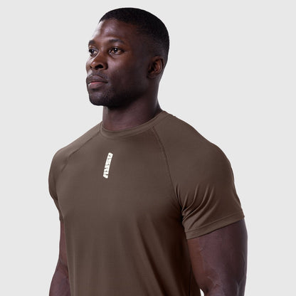 0660. AeroSilver® Established Tee - Dark Earth "Blade" | ASRV
