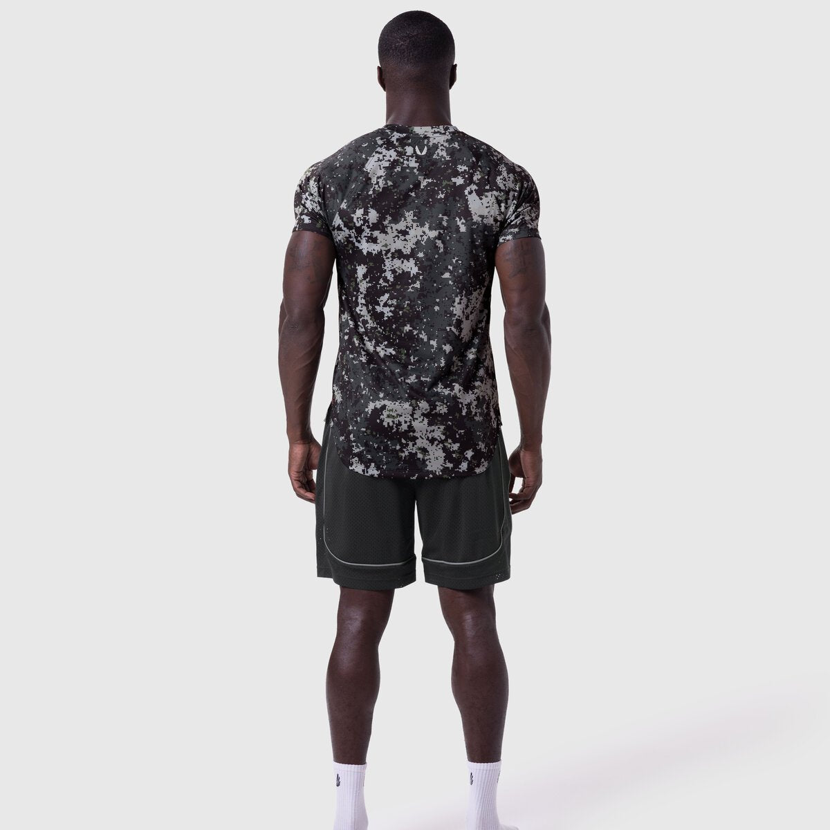 0660. AeroSilver® Established Tee - Pixel Camo "Blade" | ASRV