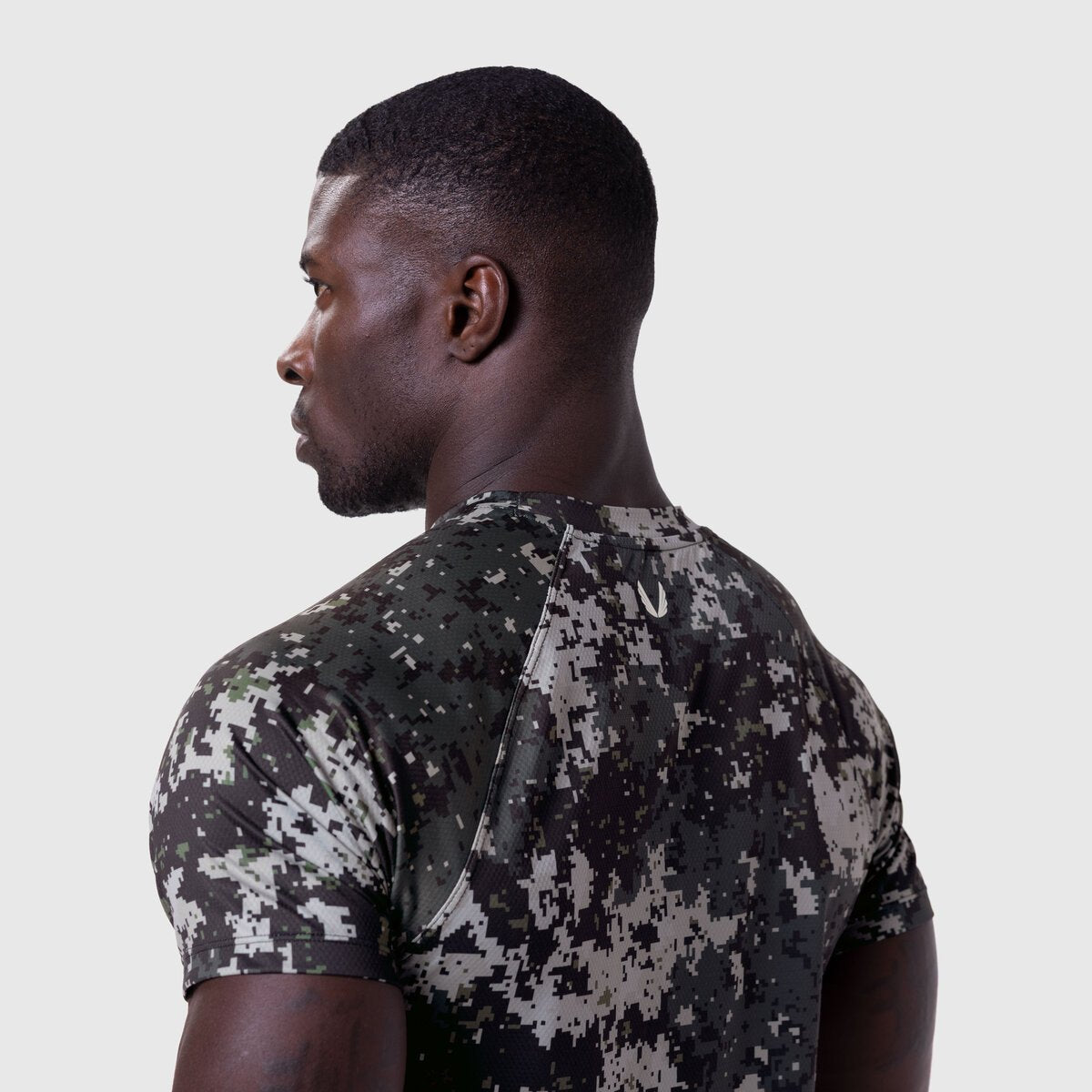 0660. AeroSilver® Established Tee - Pixel Camo "Blade" | ASRV