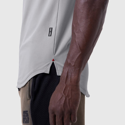 0660. AeroSilver® Established Tee - Slate Grey "Blade" | ASRV