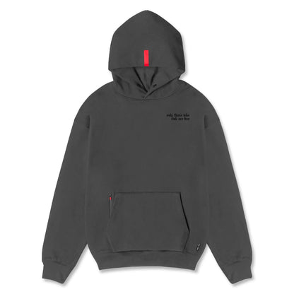 0874. Tech-Terry™ Zip Pocket Hoodie - Space Grey/Black "Brush Wings/AS | ASRV