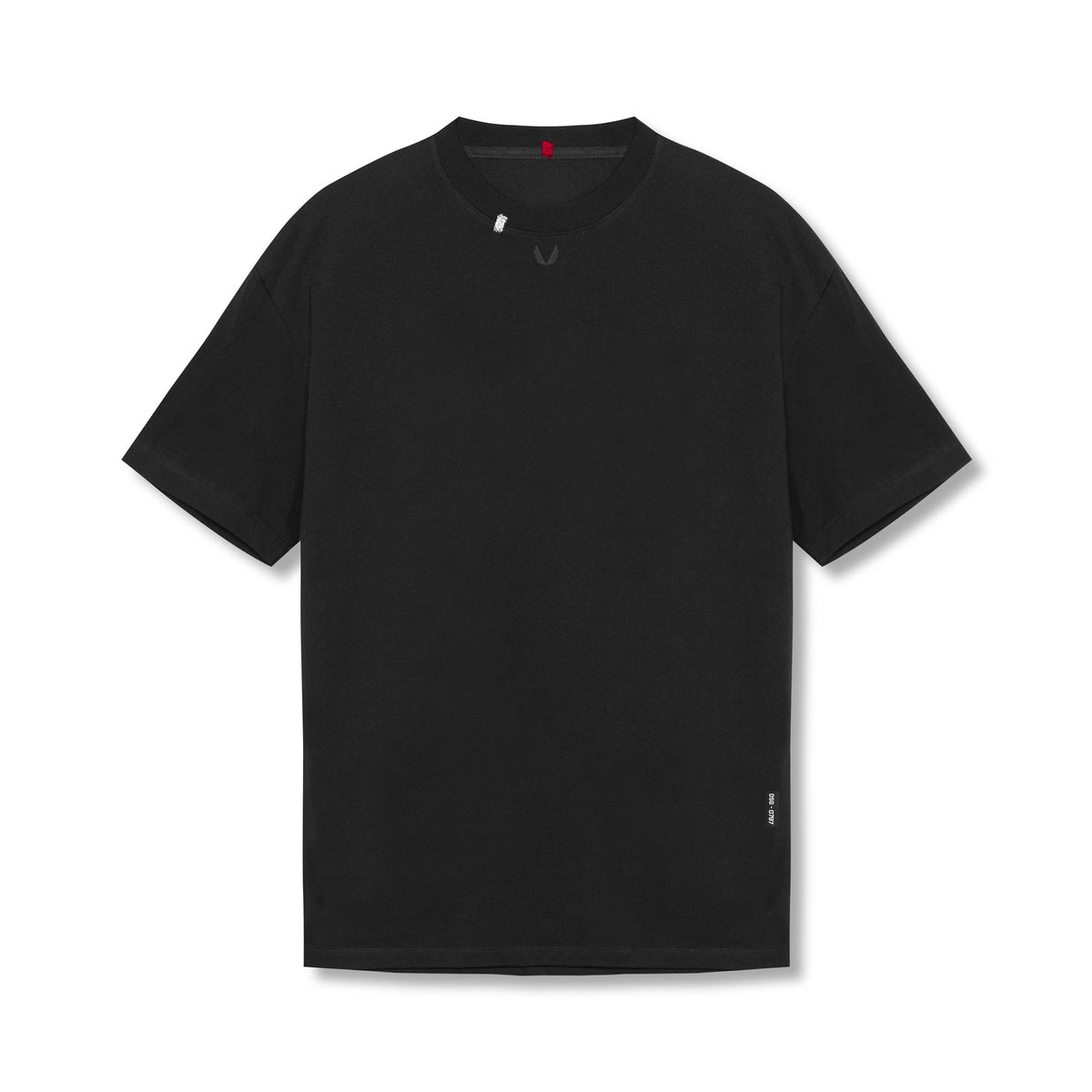 0797. Tech Essential™ Relaxed Tee - Black/Black "OTWR" | ASRV