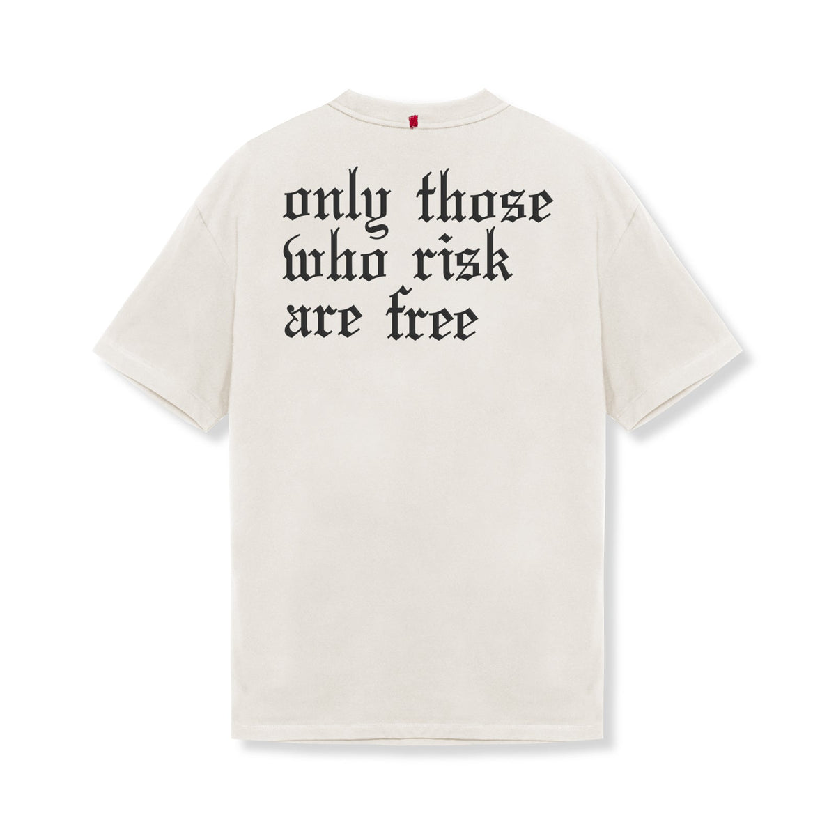 0797. Tech Essential™ Relaxed Tee - Stone/Black "OTWR" | ASRV