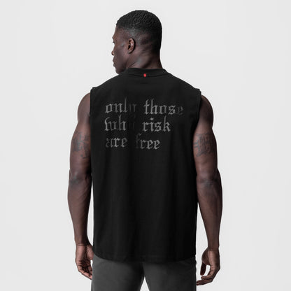 0807. Tech Essential™ Relaxed Cutoff - Black/Black "OTWR" | ASRV