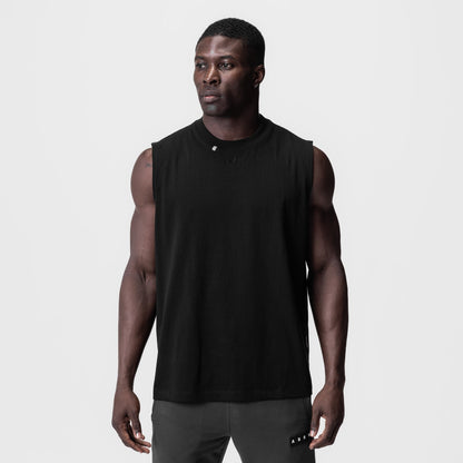 0807. Tech Essential™ Relaxed Cutoff - Black/Black "OTWR" | ASRV