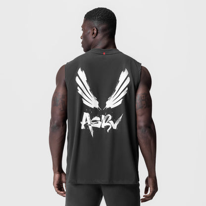 0807. Tech Essential™ Relaxed Cutoff - Space Grey "Brush Wings/ASRV" | ASRV