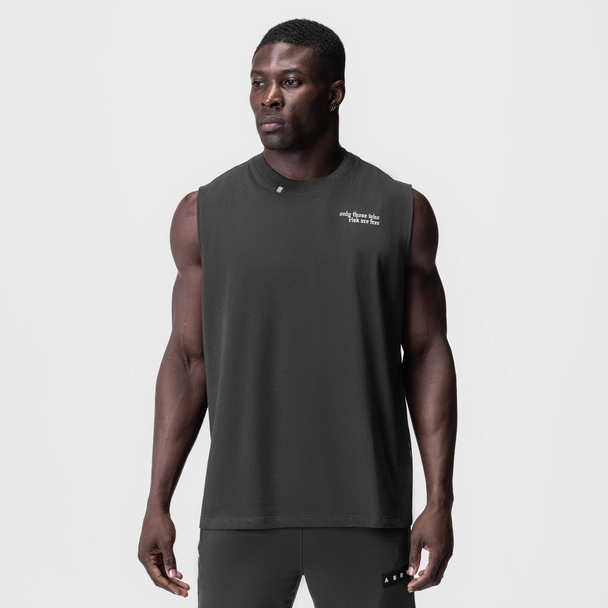 0807. Tech Essential™ Relaxed Cutoff - Space Grey "Brush Wings/ASRV" | ASRV