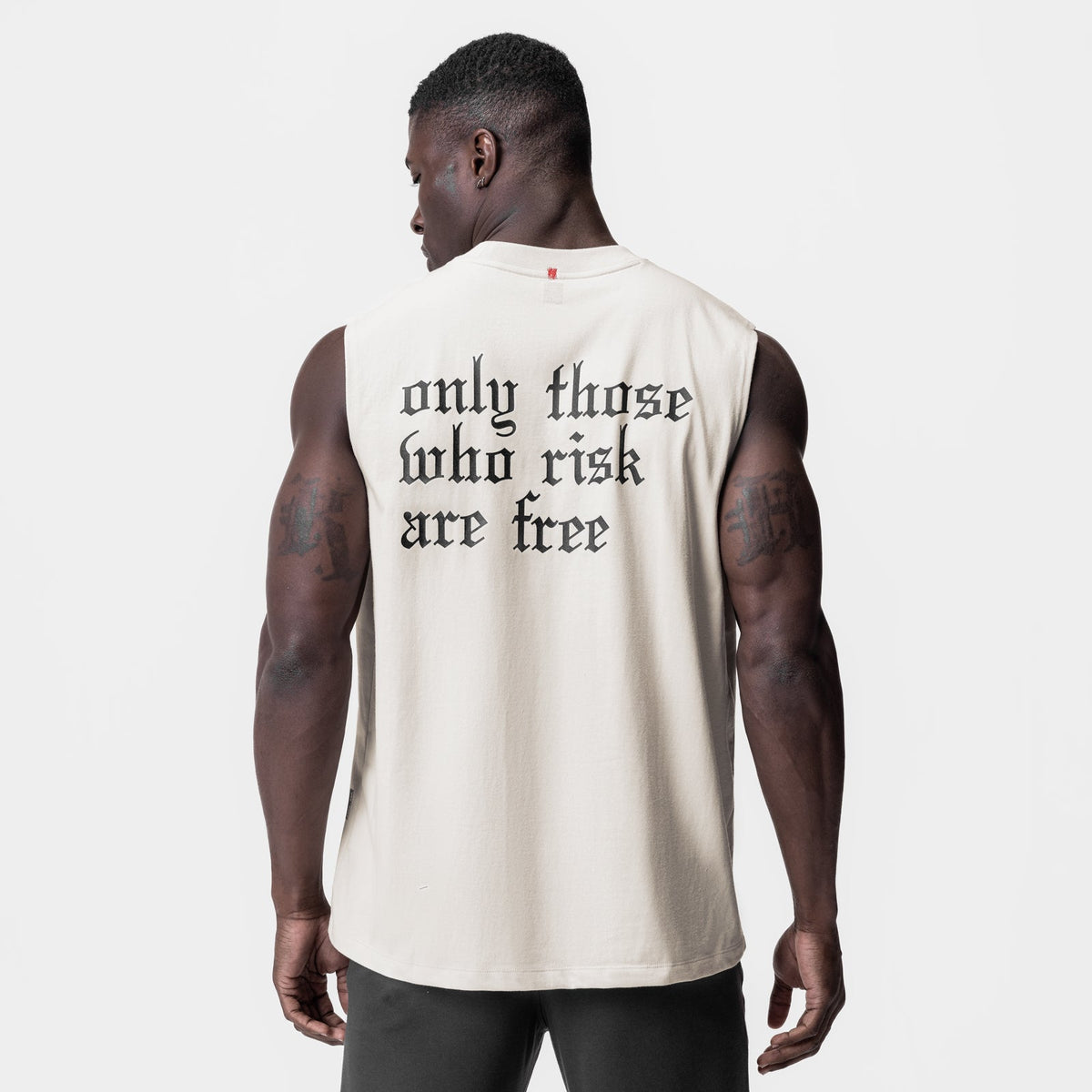 0807. Tech Essential™ Relaxed Cutoff - Stone/Black "OTWR" | ASRV