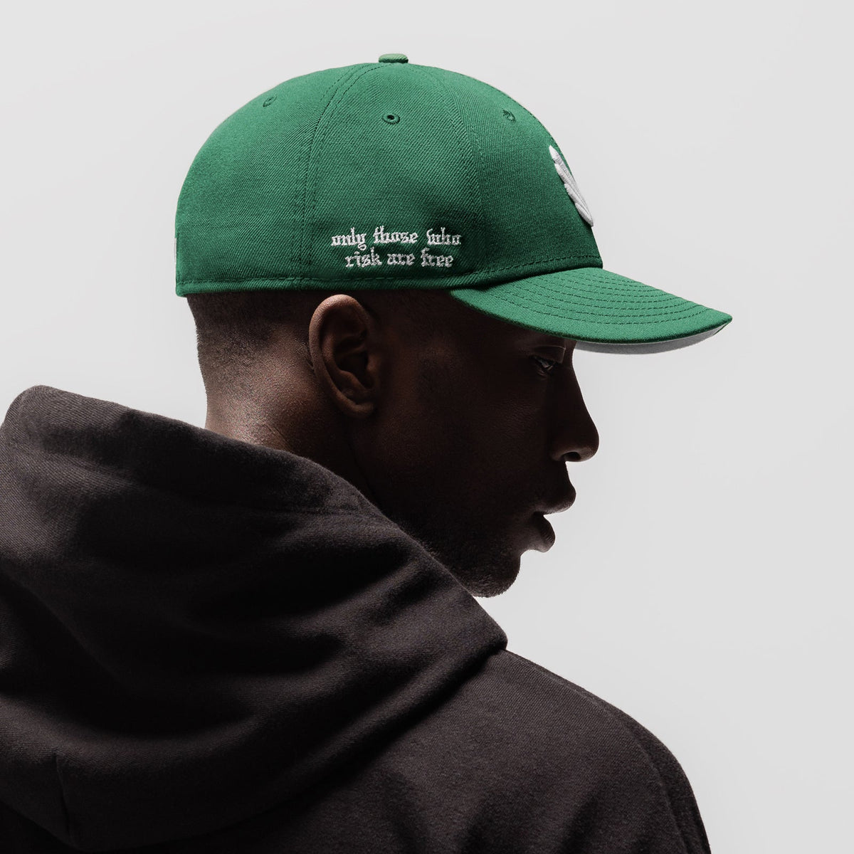 New Era® 59Fifty® Low Profile Hat - Emerald Green/White "Wings" | ASRV