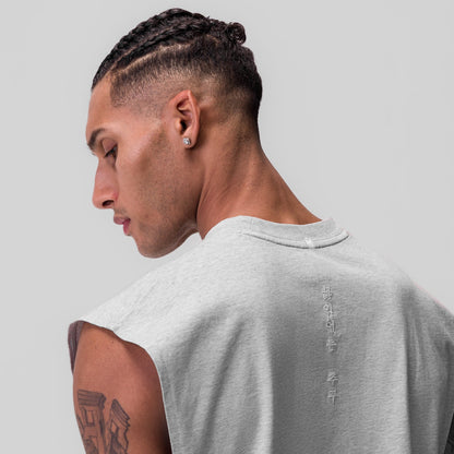 0845. Tech Essential™ Rocker Cutoff - Heather Grey | ASRV