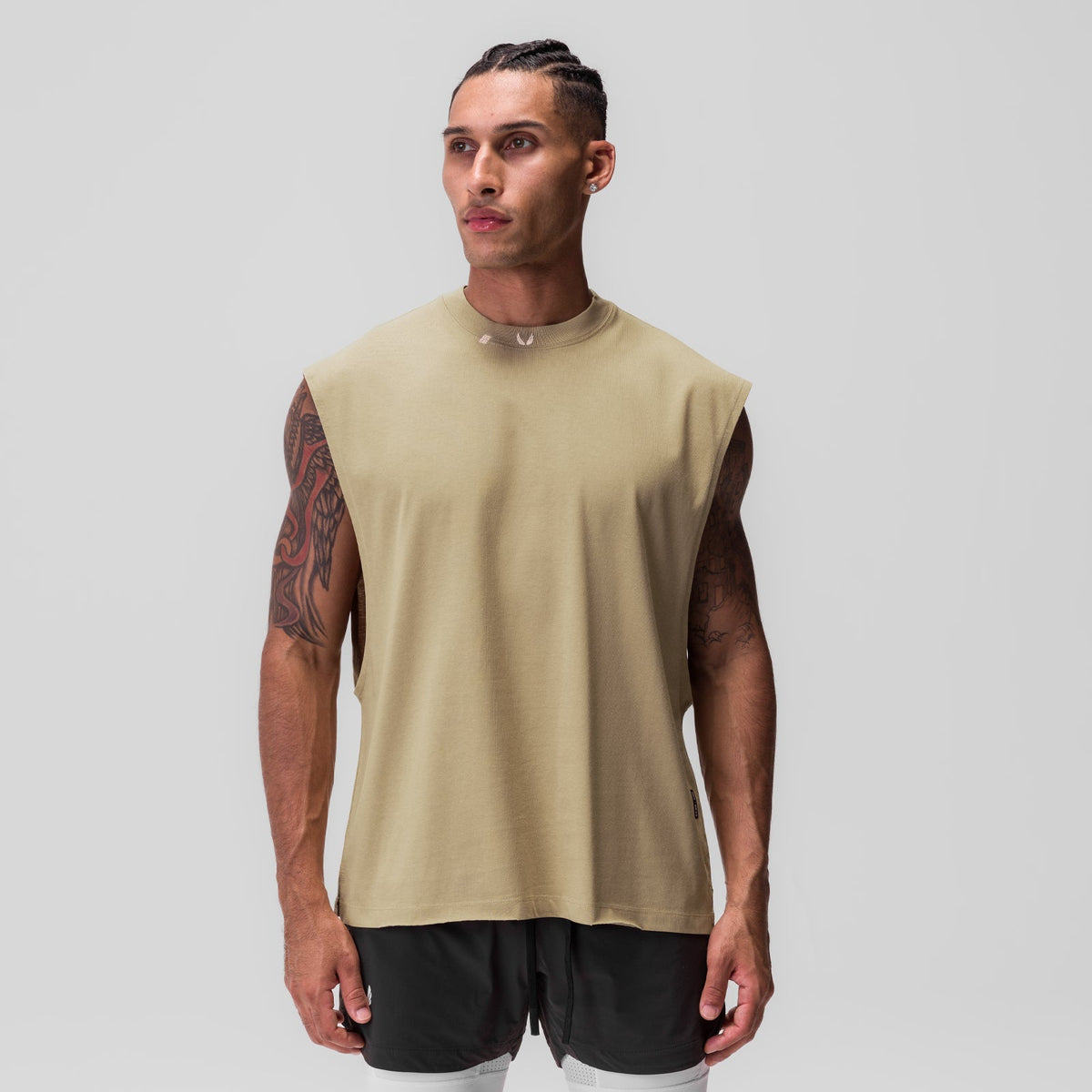 0845. Tech Essential™ Rocker Cutoff - Khaki | ASRV