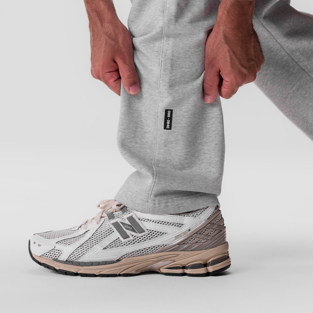 0840. Tech Essential™ Straight Leg Sweats - Heather Grey | ASRV