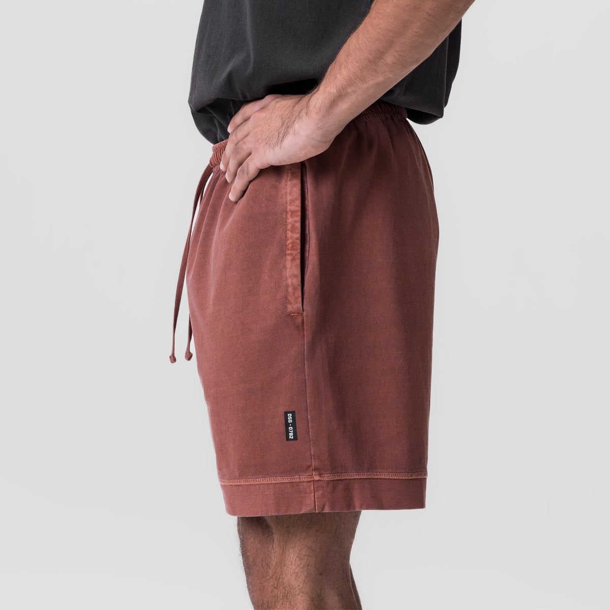 0782. Tech Essential™ Sweat Short - Faded Brick | ASRV