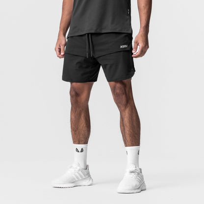 0689. Tetra-Lite® 7" Tech Short - Black | ASRV