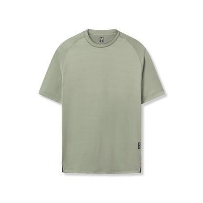 0918. AeroSilver® Fitted Tee - Sage | ASRV