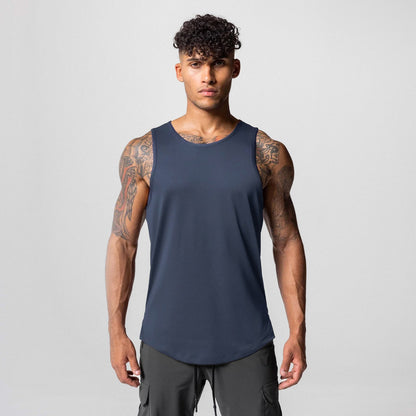 0830. AeroSilver® Tank Top - Navy | ASRV