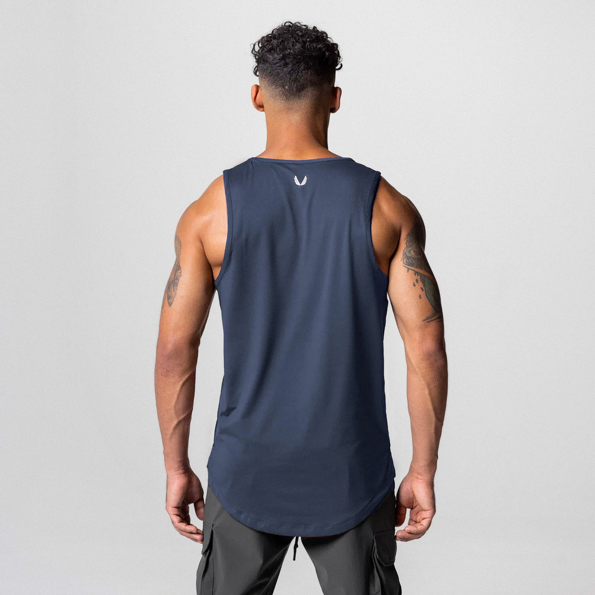 0830. AeroSilver® Tank Top - Navy | ASRV