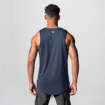 0830. AeroSilver® Tank Top - Navy | ASRV