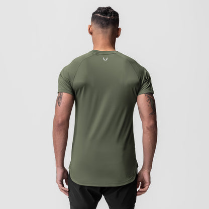 0660. AeroSilver® Established Tee - Olive "ASRV" | ASRV