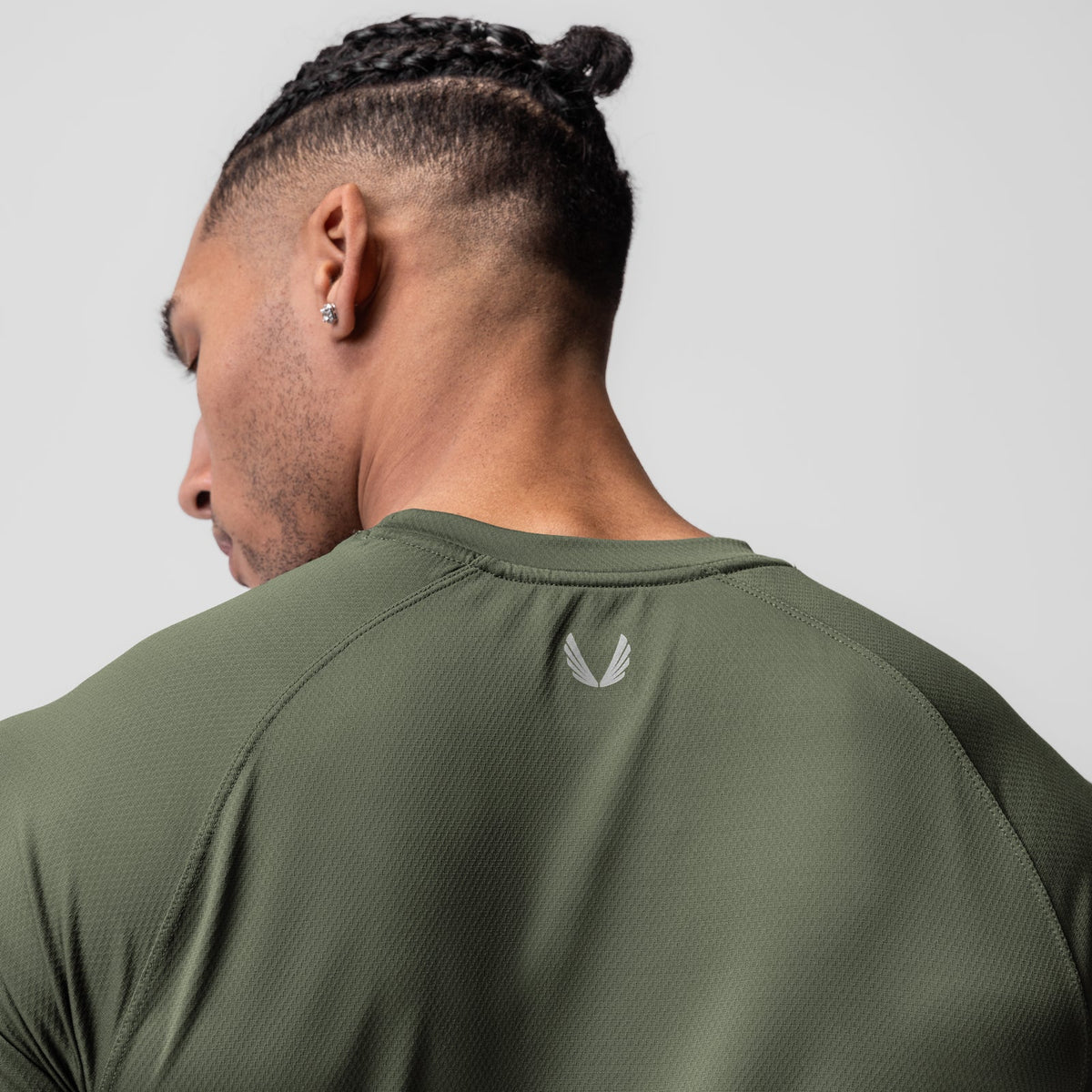 0660. AeroSilver® Established Tee - Olive "ASRV" | ASRV