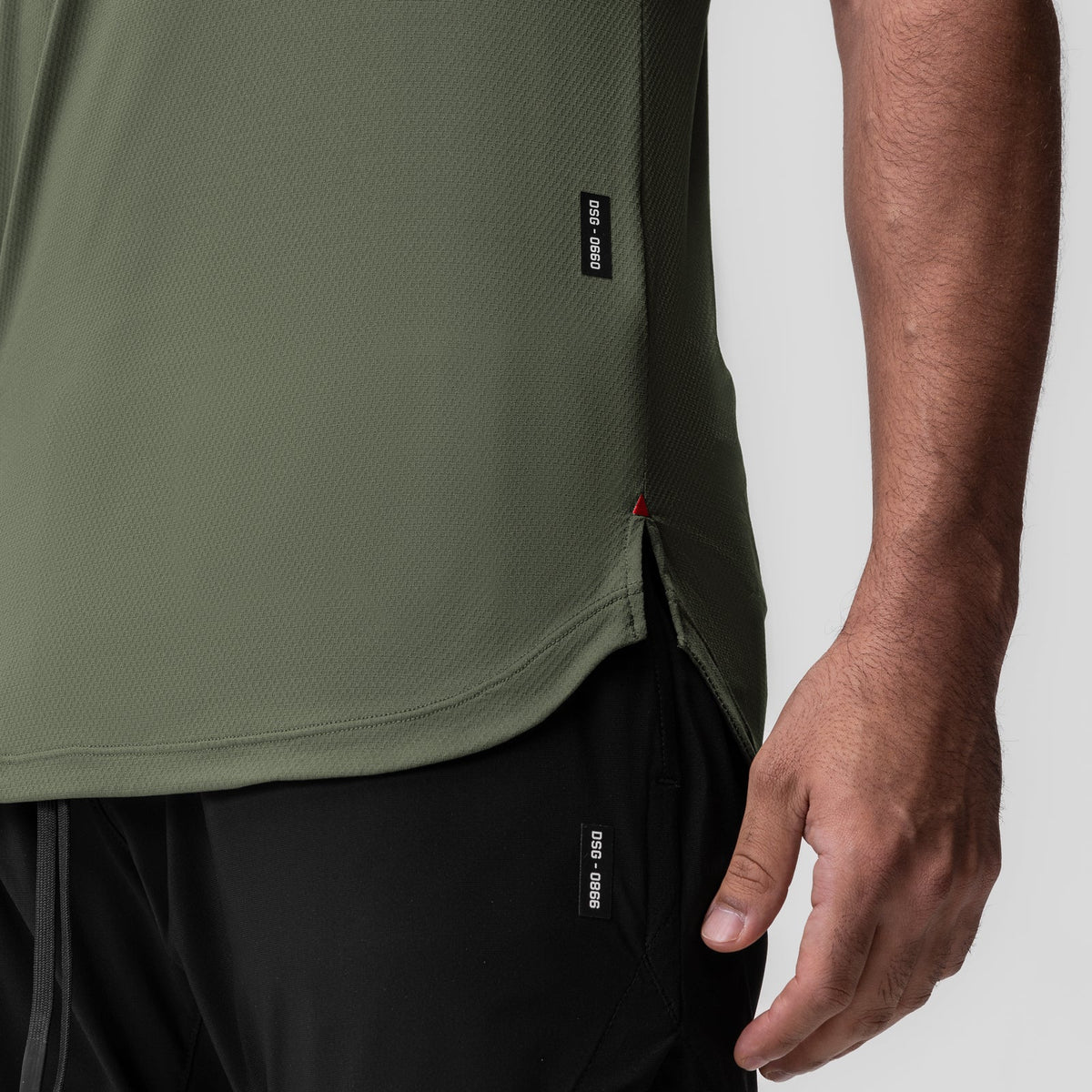 0660. AeroSilver® Established Tee - Olive "ASRV" | ASRV