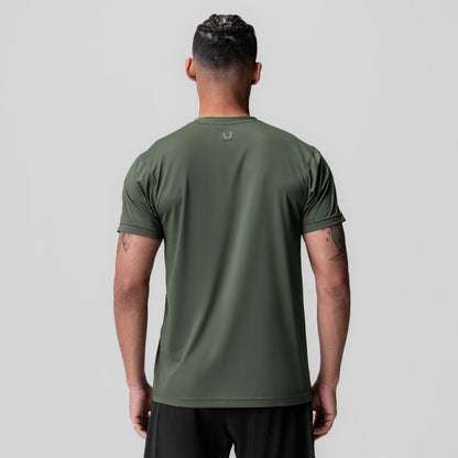 1015. AeroSilver® Essential Tee - Olive | ASRV